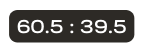 60 5 39 5